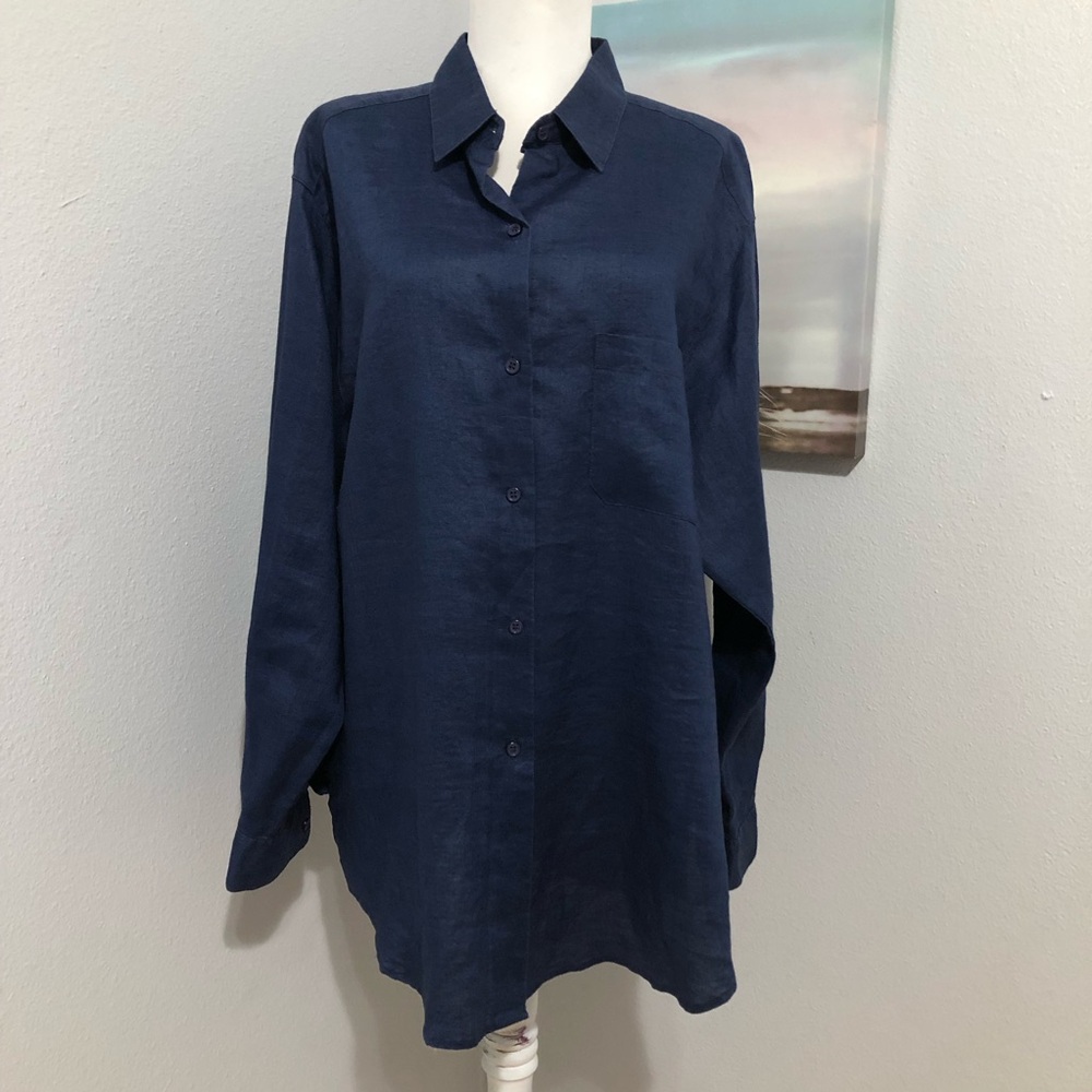 TOTO n KO Men's Navy Blue Shirt Size L